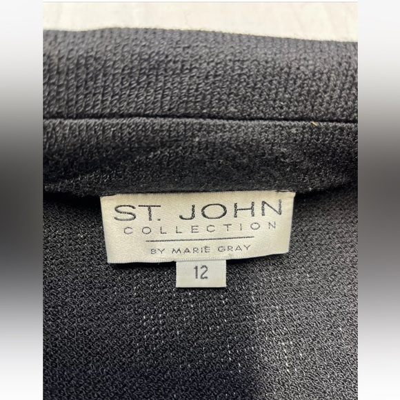 St John Collection by Marie Gray Gold Trim Cardigan - Picture 7 of 8